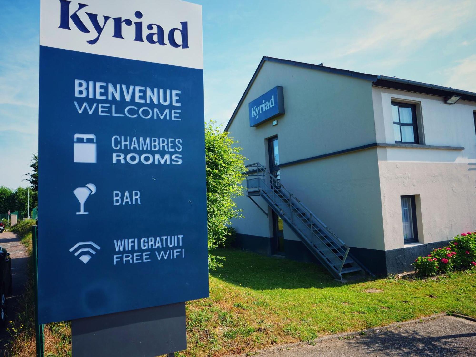 Hôtel Les Camélias Dieppe ex Kyriad Saint-Aubin-sur-Scie Exterior foto